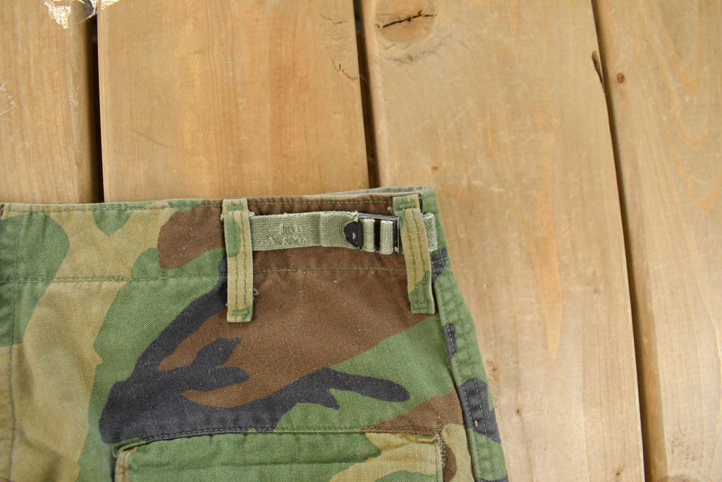 Vintage 2000s Army Military Woodland Camo Cargo Pants Men's Small