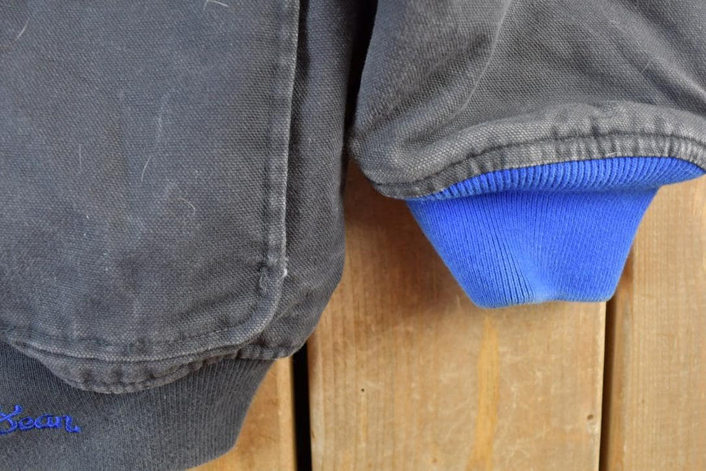 Vintage 1990s Buffalo Blues University Denim NCAA Jacket / Stall And Bean University Jacket