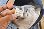 Vintage 1990s Levi's 505 Regular Fit Denim Jeans Men's 32 x 33.5 / Regular Fit / 90s Levi's / Distressed Sun Faded Jeans