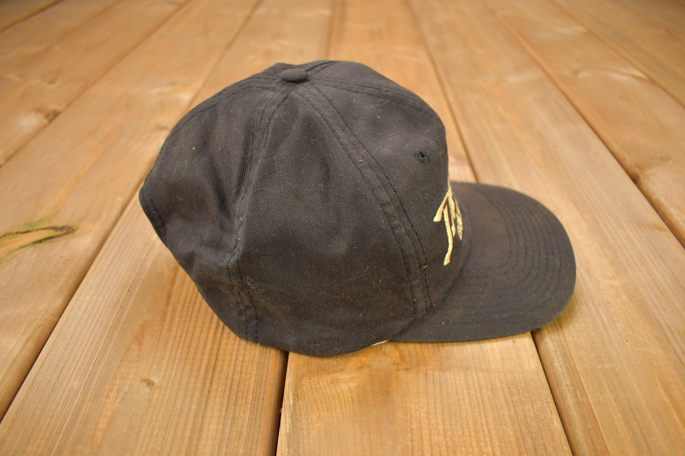 Vintage 1990s Purdue Boilermakers Collegiate Script Snap Back Hat