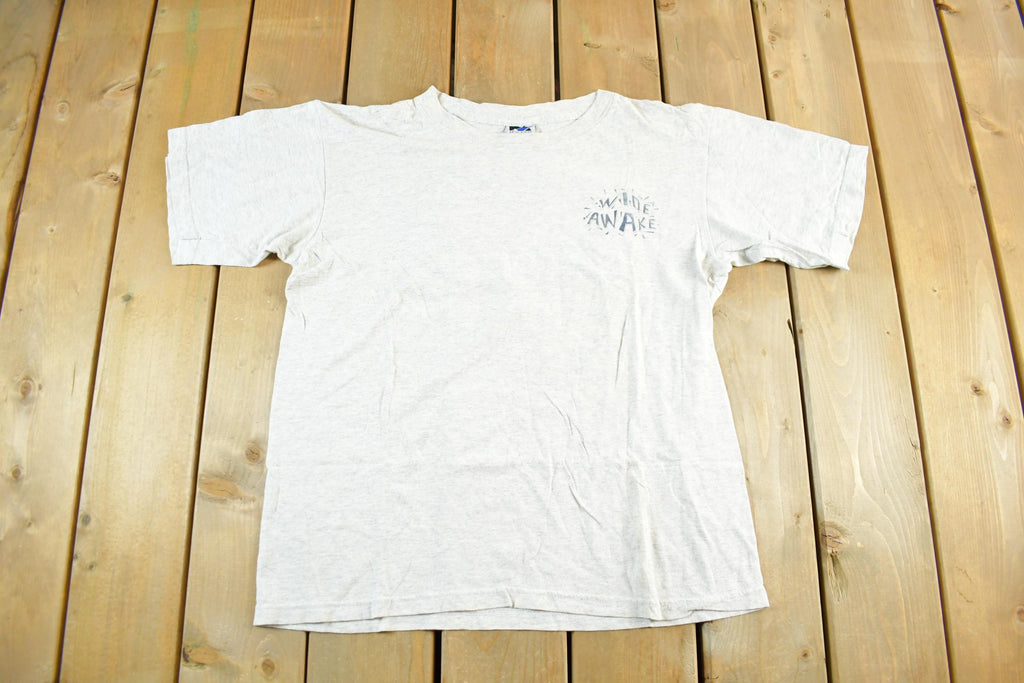 Vintage 1990s Jesus Christ Wide Awake Graphic T-Shirt Men's Medium