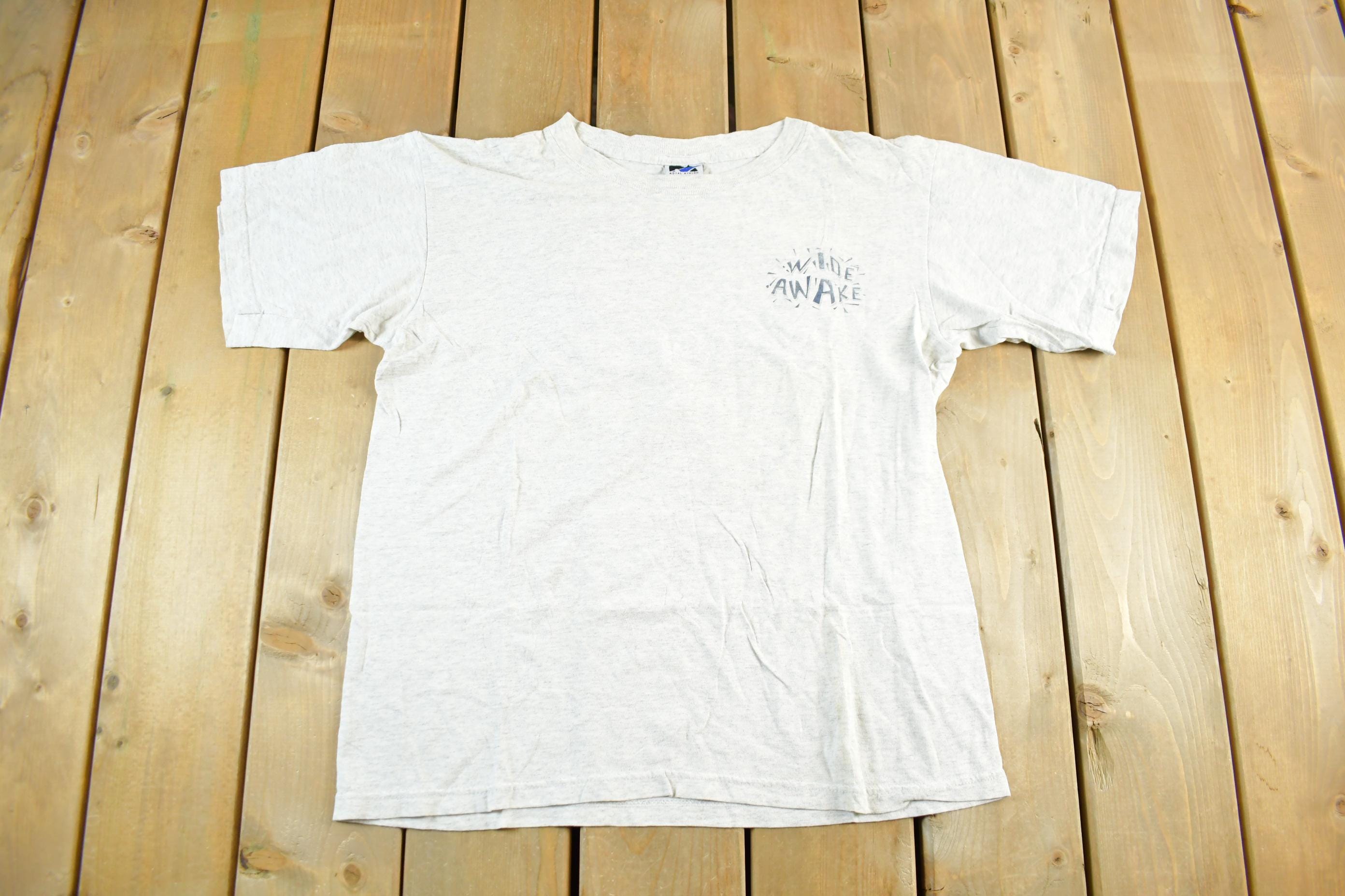 Vintage 1990s Jesus Christ Wide Awake Graphic T-Shirt Men's Medium