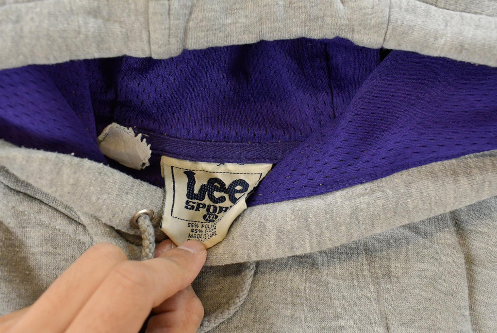 Vintage 1990s Minnesota Vikings Lee Sport NFL Hoodie Men's 2XL