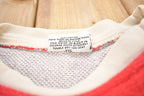Vintage 1990s Ohio State University Buckeyes Collegiate Knit Crewneck / Heavy Weight / NCAA Sweatshirt / Sportswear / Americana