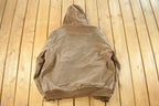 Vintage 1990s Carhartt Hooded Work Jacket Men's XL Tall