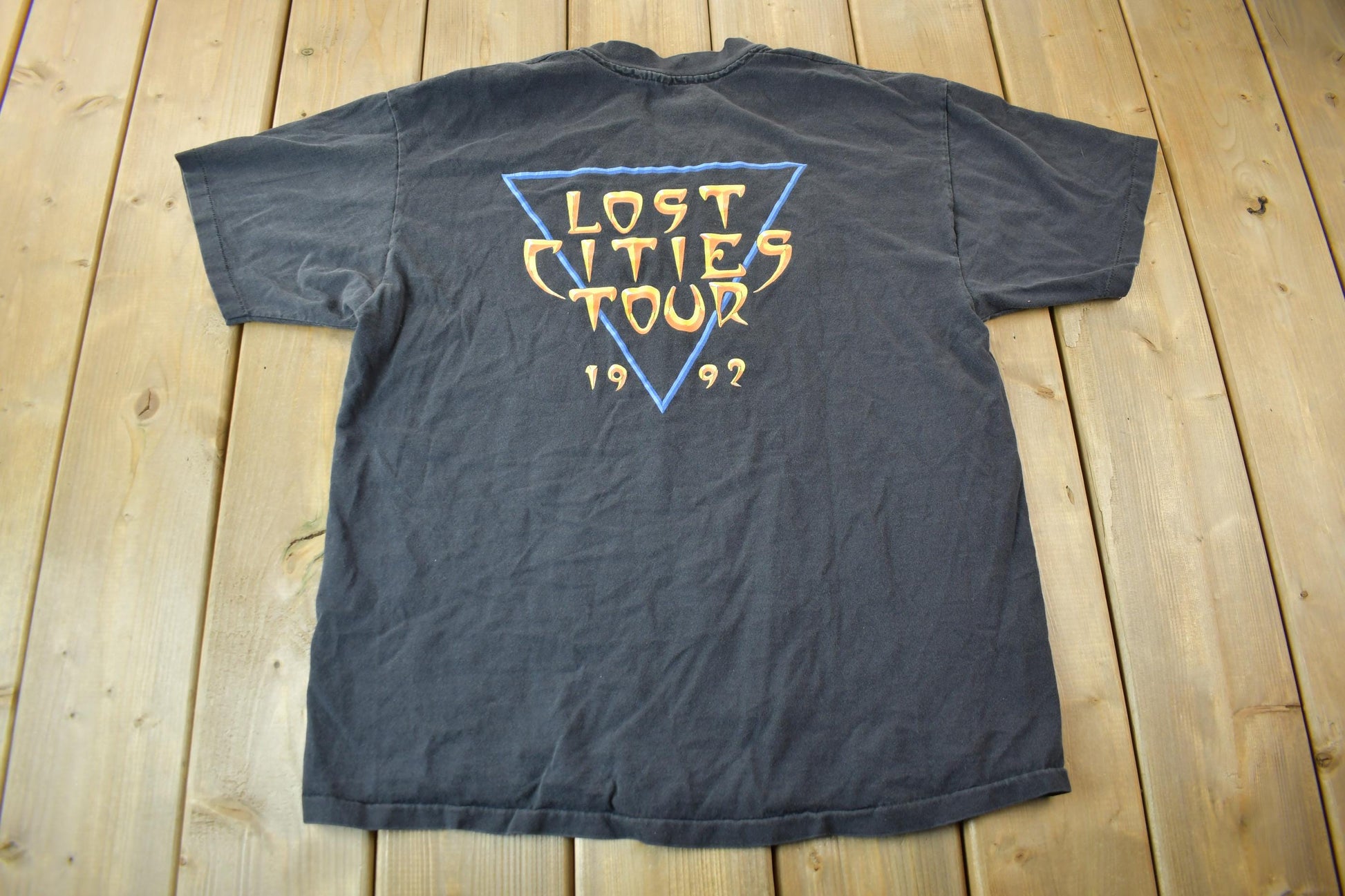 Vintage 1992 Steve Miller BandLost Cities Tour Graphic T-Shirt