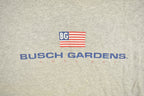 Vintage 1990s Busch Gardens Ringer Souvenir T Shirt Streetwear Made In USA