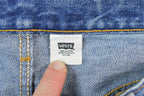 Vintage 1990s Levi Strauss 501 Red Tab Denim Jeans Size 36 x 30