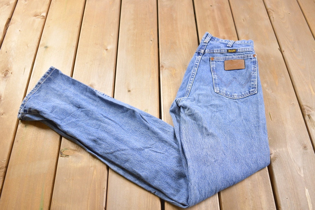 Vintage 1970s Wrangler Denim Jeans Size 28 X 35