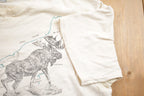 Vintage 1990s American Outback Apparel USA Map Animals Graphic T-Shirt