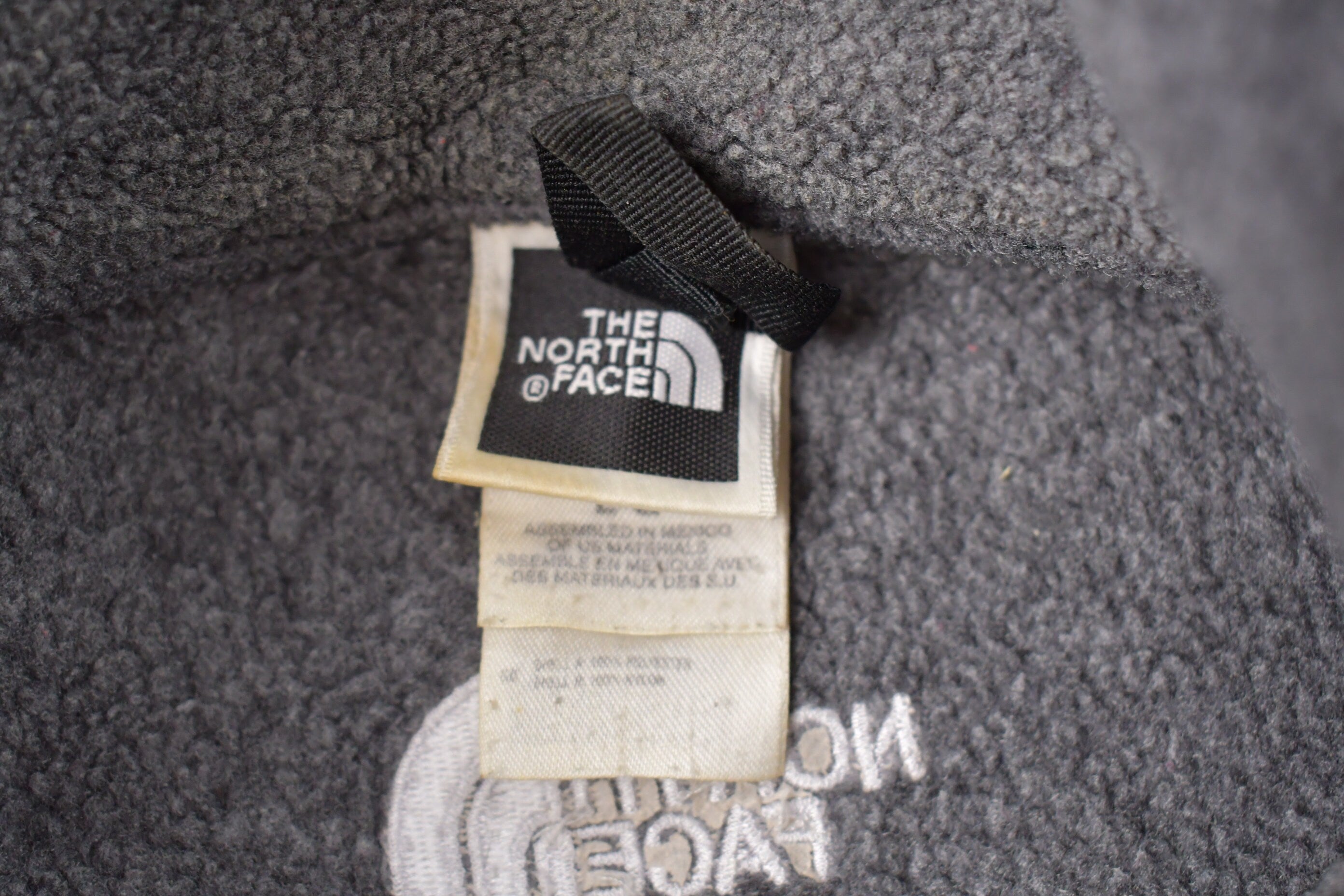 Vintage 1990s The North Face Zip Up Fleece Sweater