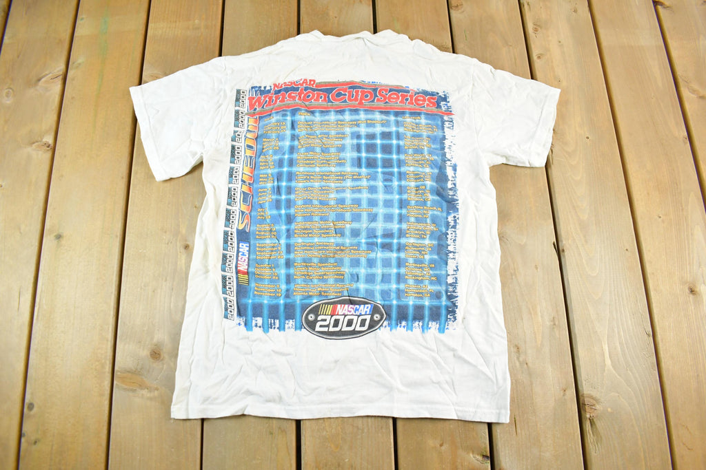 Vintage Y2K NASCAR Winston Cup Tour Racing Graphic T-Shirt Men's Medium
