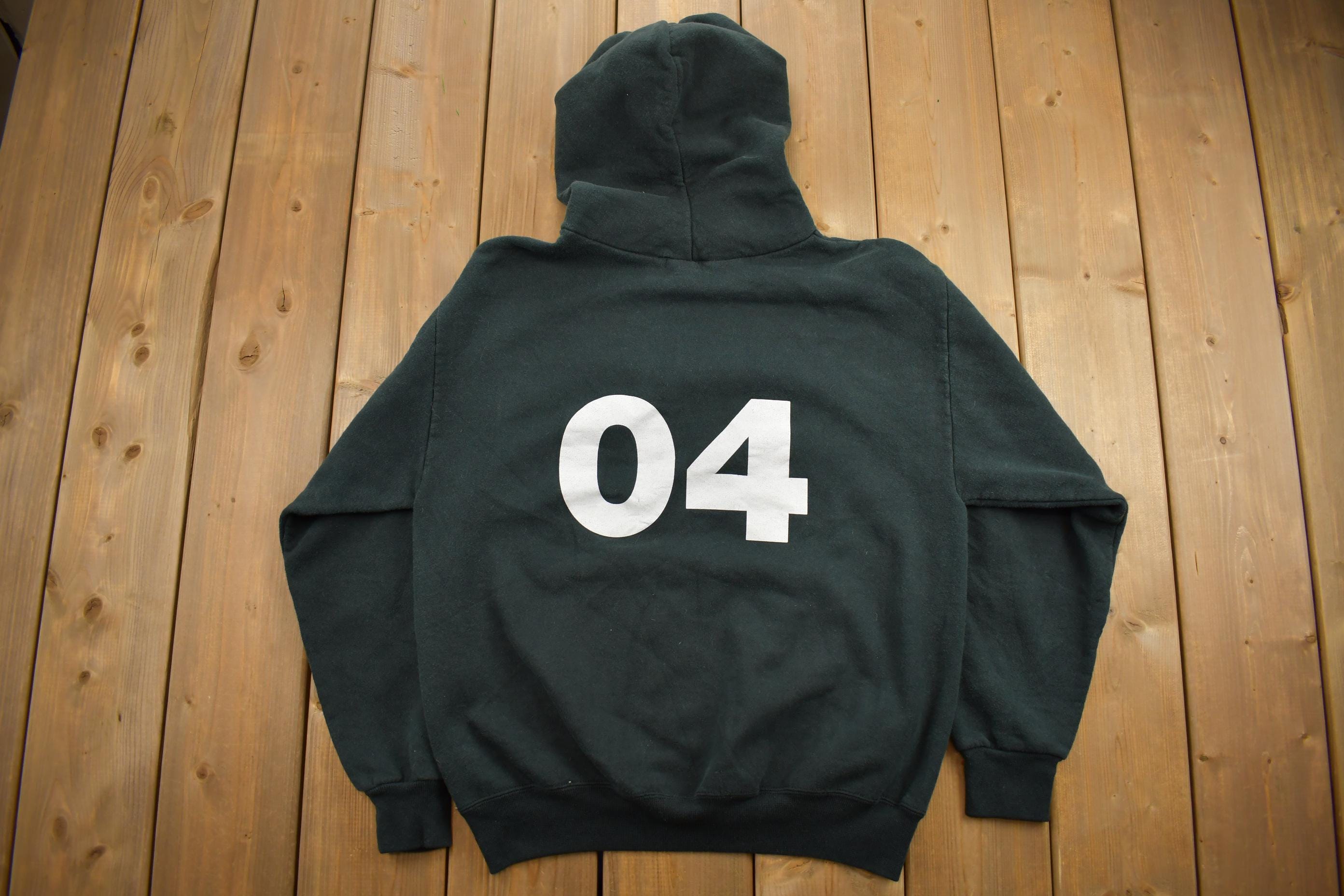 Vintage 2004 Y2K Maple Grove Dragons Hoodie Jerzees Super Sweats