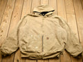 Vintage 1990s Carhartt Hooded Work Jacket
