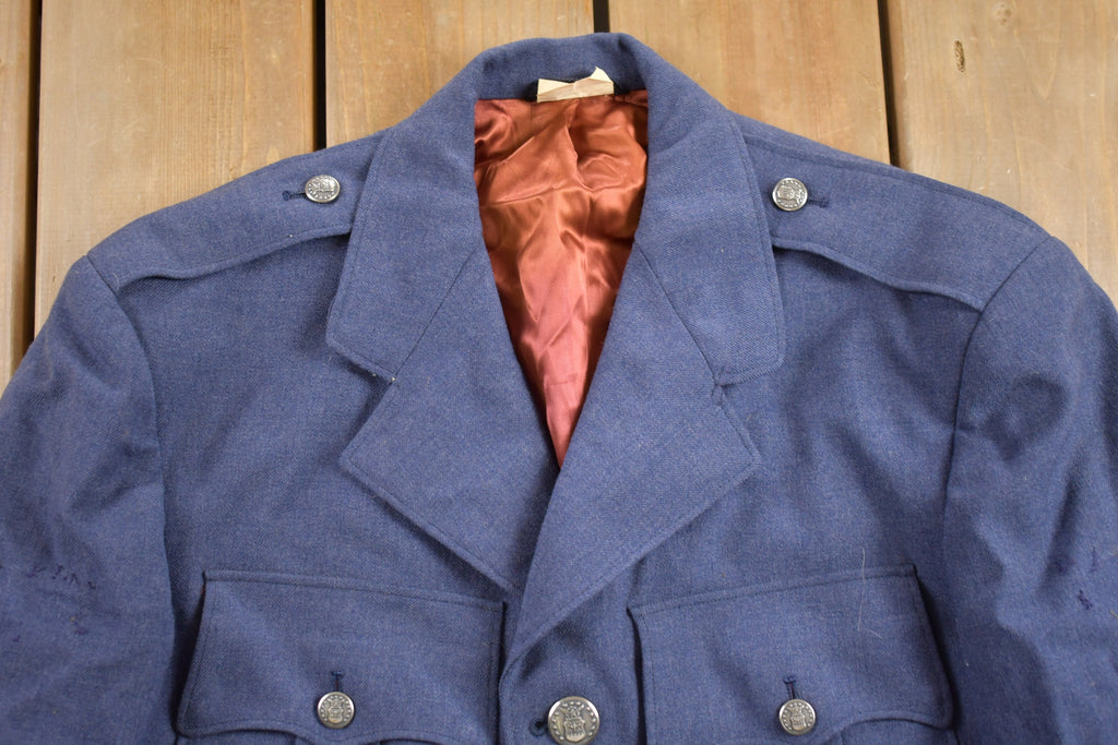 Vintage 1940s WW2 Air Force Button Up Jacket