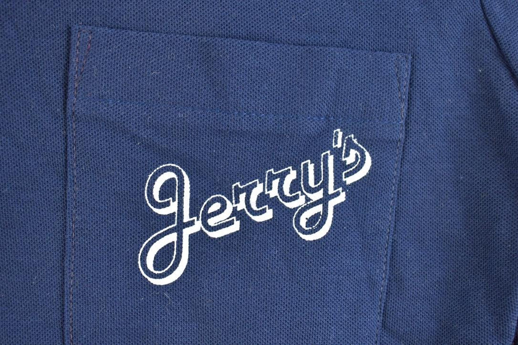 Vintage 1990s Jerry's Quarter Button Graphic Polo