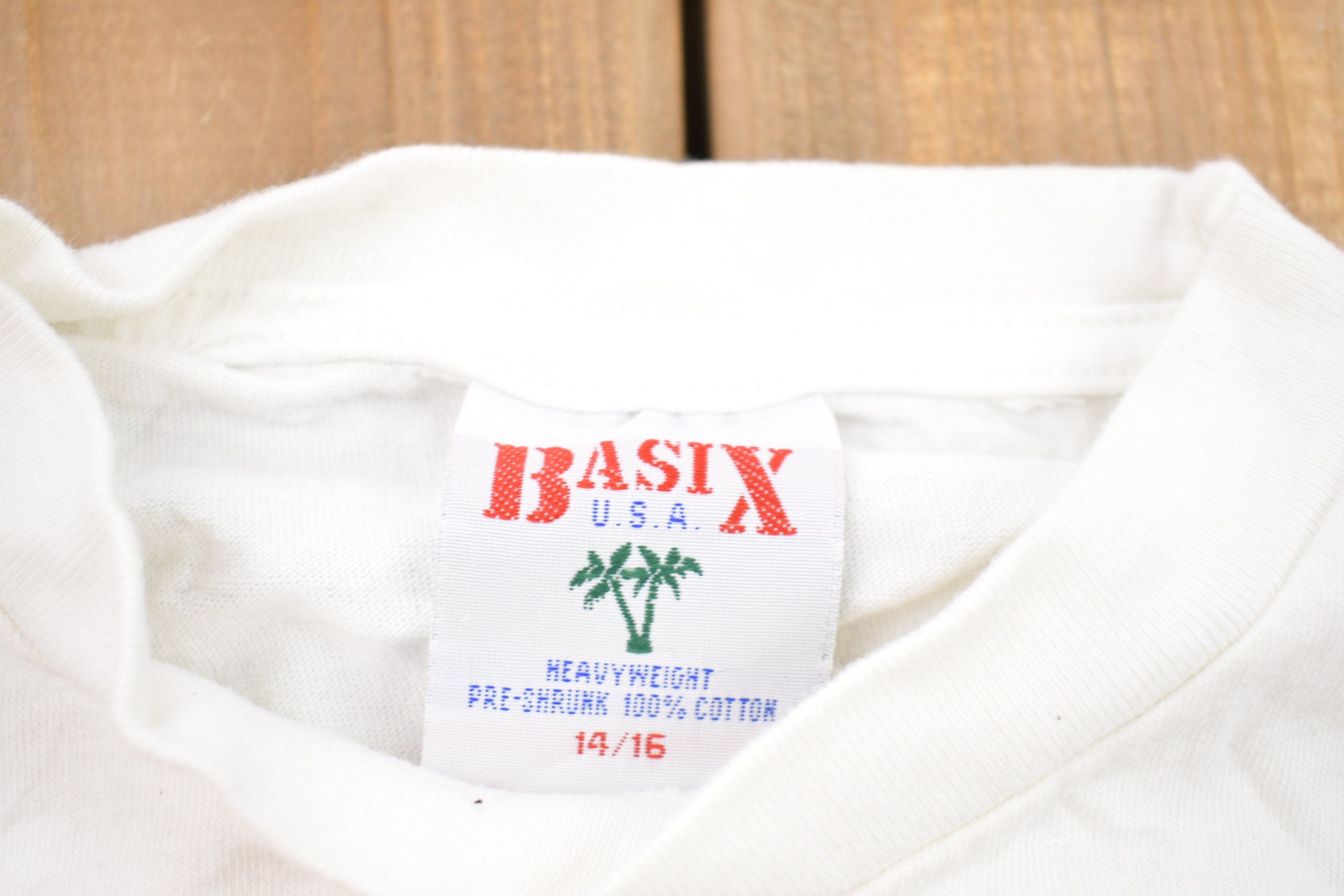 Vintage 1990s Kids Key West Florida Embroidered T-Shirt