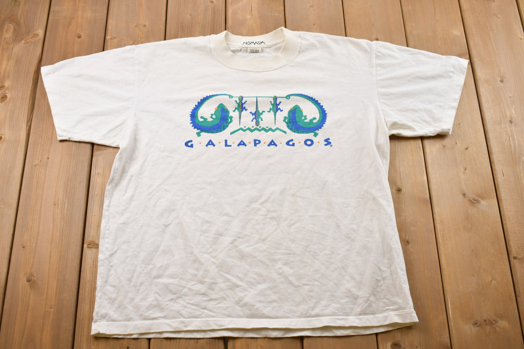 Vintage 1990s Galapagos Lizard T-Shirt