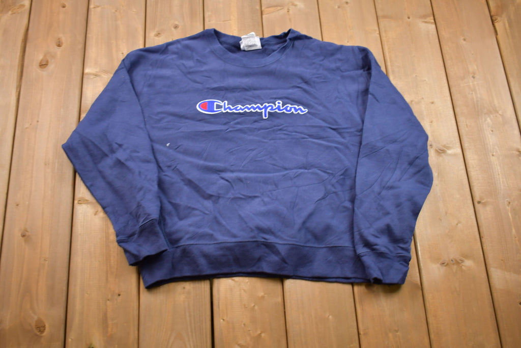 Vintage 1990s Champion Reverse Weave Logo Sweatshirt
