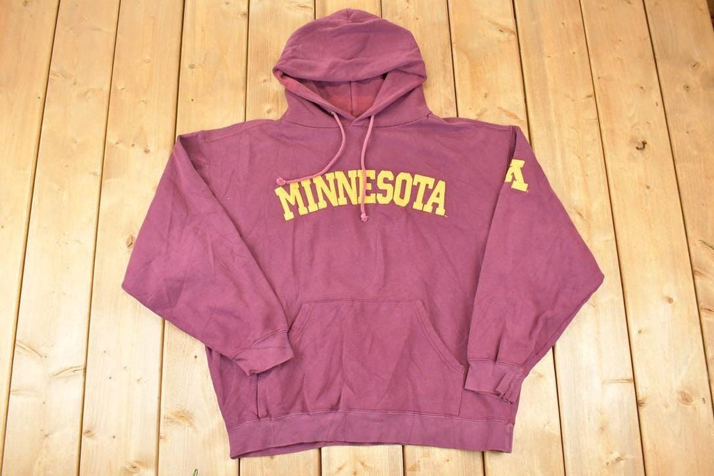 Vintage 1990s Jansport Minnesota University Hoodie Sweater Men's L