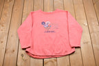 Vintage 1990s Cherokee Worldwide Tradition Floral Crewneck Sweatshirt