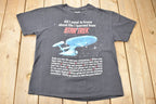 Vintage 1994 Star Trek USS Enterprise TV Promo T-shirt