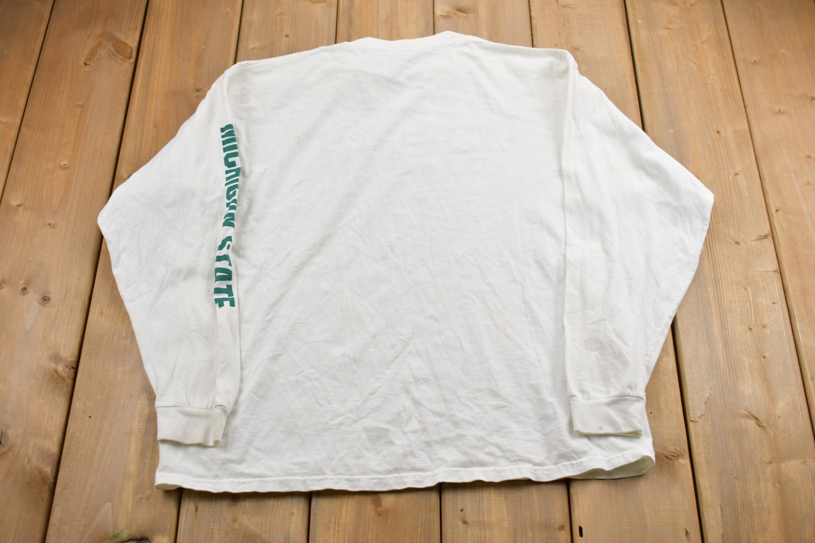 Vintage 1990s University of Michigan State Spartans Collegiate Crewneck