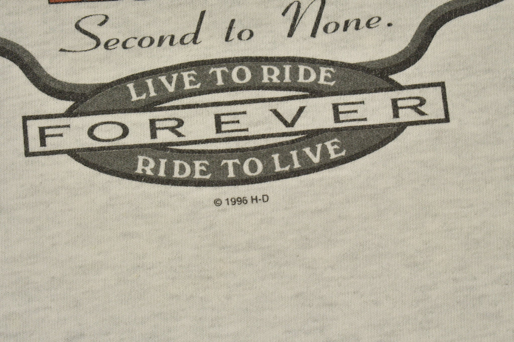 Vintage 1996 Fischer's Harley Davidson Vienna Austria T-Shirt