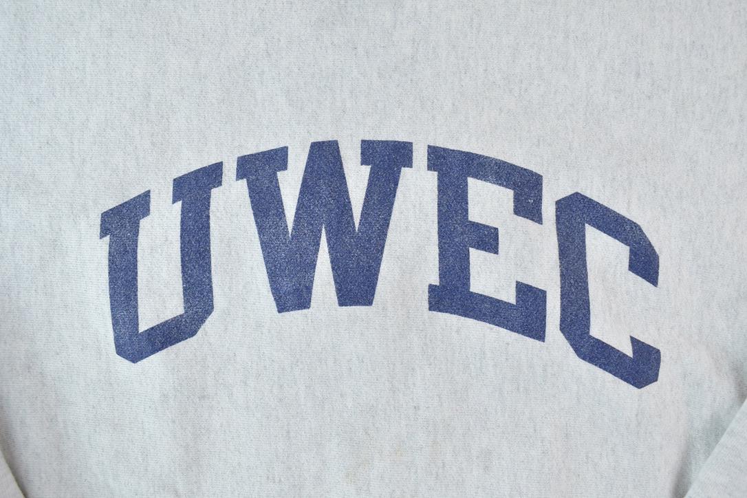 Vintage 1990s Champion Reverse Weave UWEC University Crewneck Sweatshirt