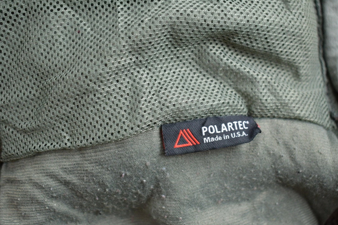 Vintage 1990s Polartec Zip Up Fleece Sweater