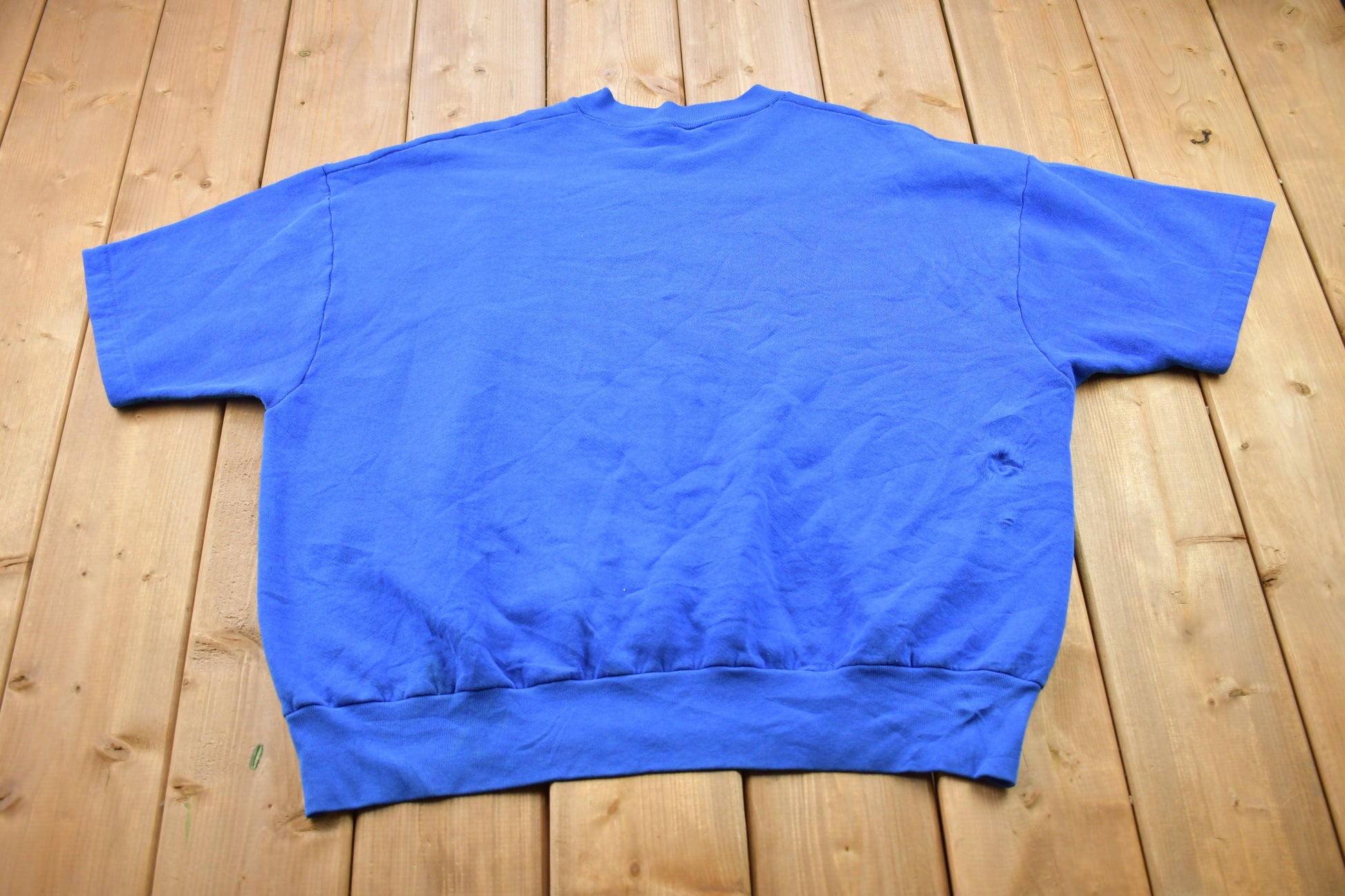 Vintage 1990s Blank Crewneck Short Sleeve Sweatshirt