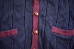 Vintage 1980s Jos. A. Bank Knitted Cardigan Sweater