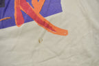 Vintage 1990s David Robinson Nike Basketball Graphic Grey Tag T-Shirt