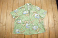 Vintage 1990s Bon Worth Hawaiian Floral Button Up Shirt