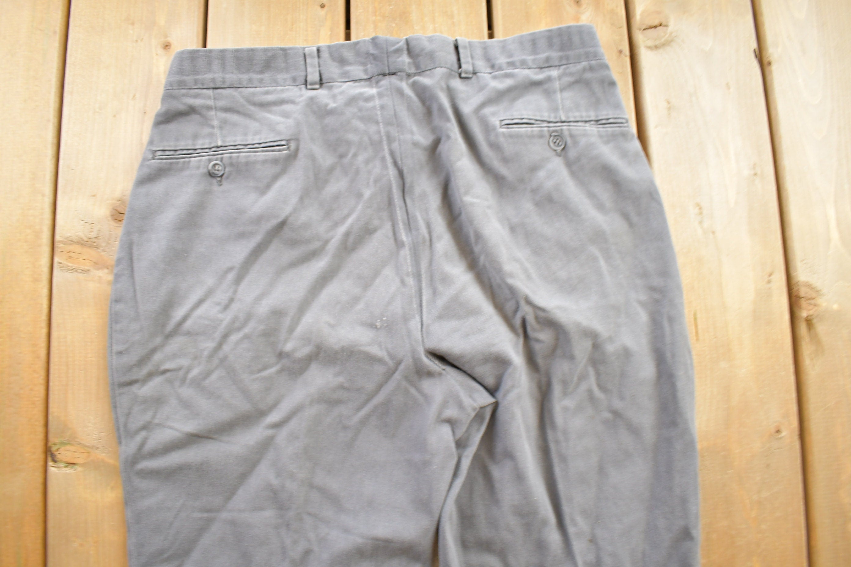 Vintage 1990s Eddie Bauer Grey Pants