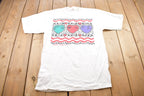Vintage 1990s Hearts XO Graphic T Shirt