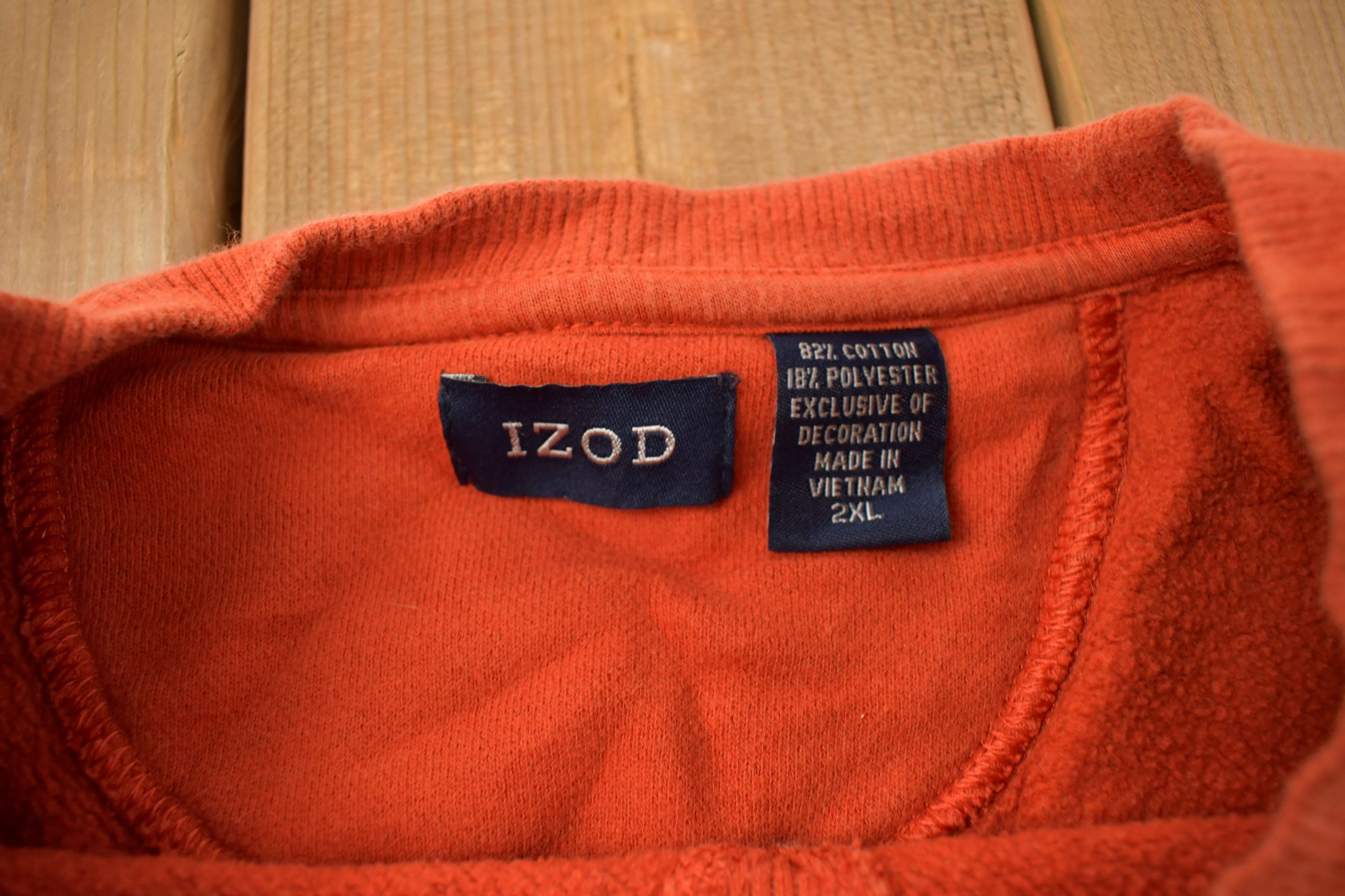 Vintage 1990s IZOD Embroidered Logo Crewneck Sweatshirt