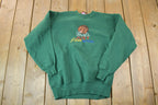Vintage 1990s Girls Just Jam Better Basketball Crewneck Sweatshirt
