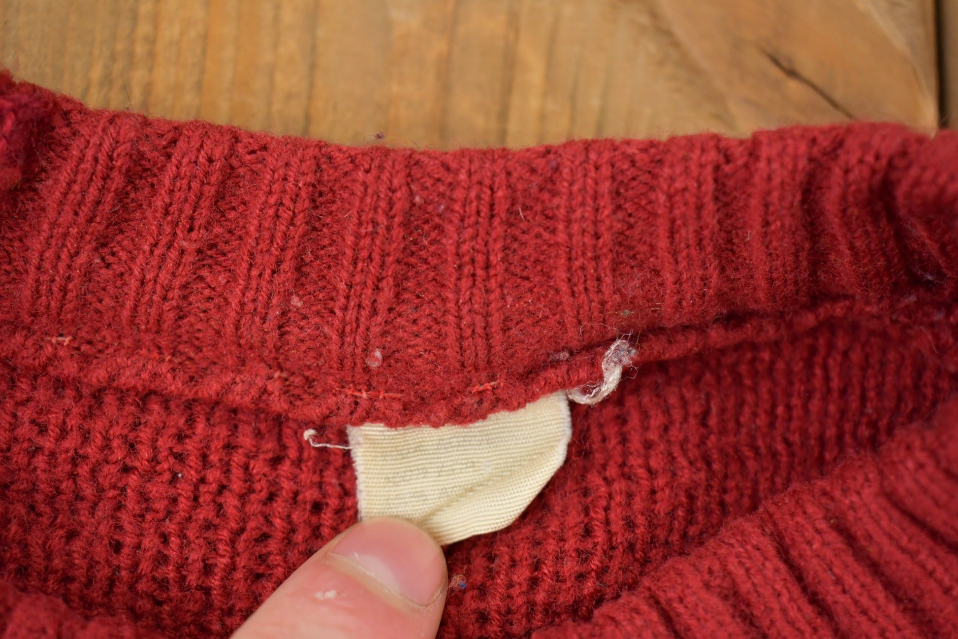 Vintage 1990s Abstract Knitted Sweater /