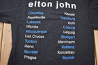 Vintage 1997 Elton John Solo Tour Single Stitch T-Shirt Vintage Concert Tee