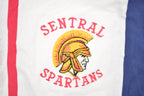 Vintage 1990s Sentral Spartans Iowa Collegiate Collared T-Shirt