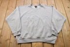 Vintage 1990s Soffe Blank Grey Crewneck Sweatshirt