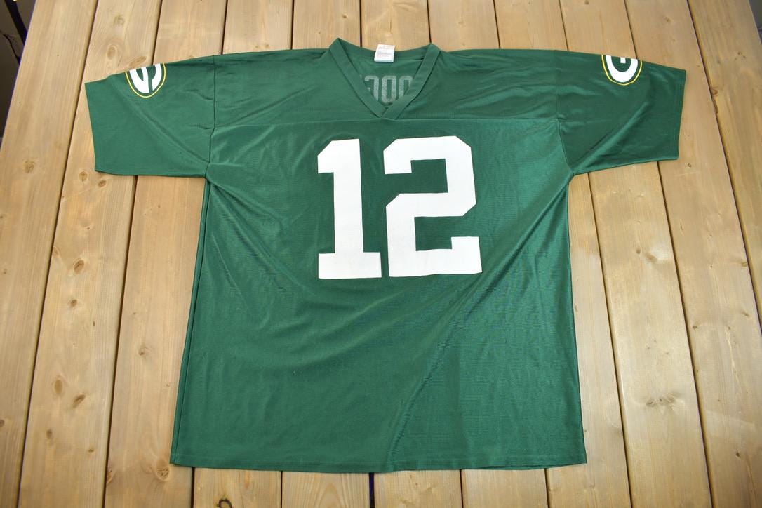 Vintage 2005 Aaron Rodgers Green Bay Packers NFL Football Jersey