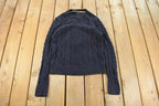 Vintage 2000s Banana Republic Cable Knit Sweater Women's Medium