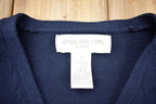 Vintage 1990s Jones New York Flower Knitted Cardigan