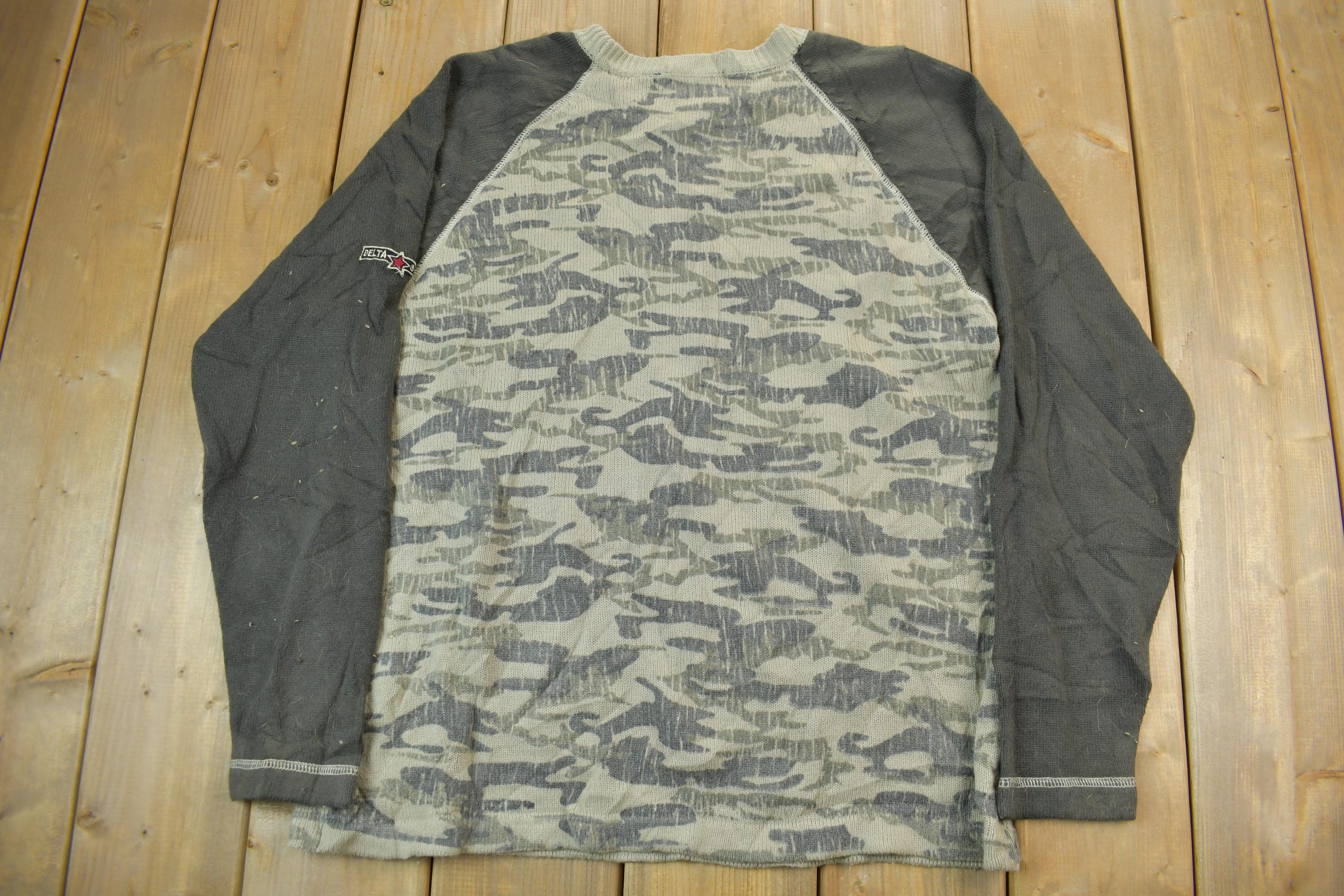 Vintage 1990s Delta Squad Crewneck Sweatshirt
