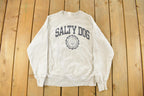Vintage 1990s Salty Dog Cafe Champion Reverse Weave Crewneck Sweatshirt Men's Small