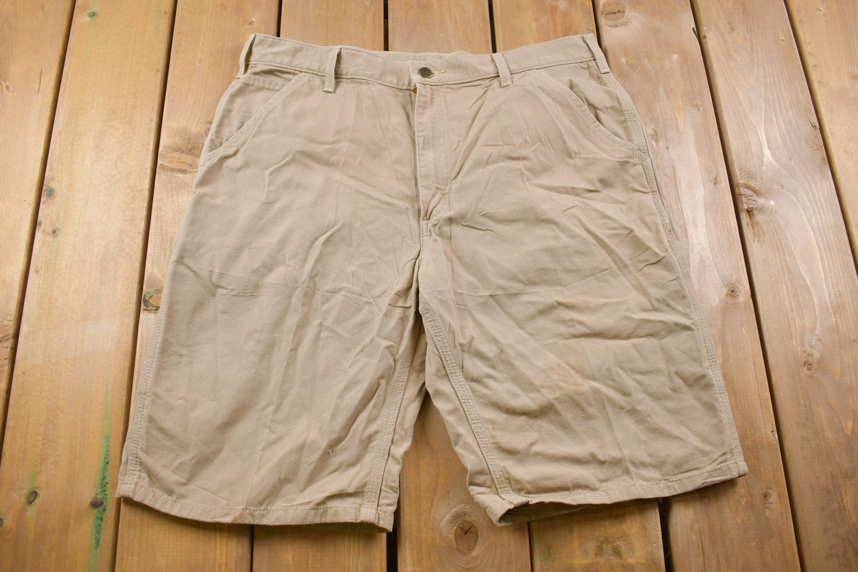 Vintage 1990s Carhartt Carpenter Shorts Size 36 x 11