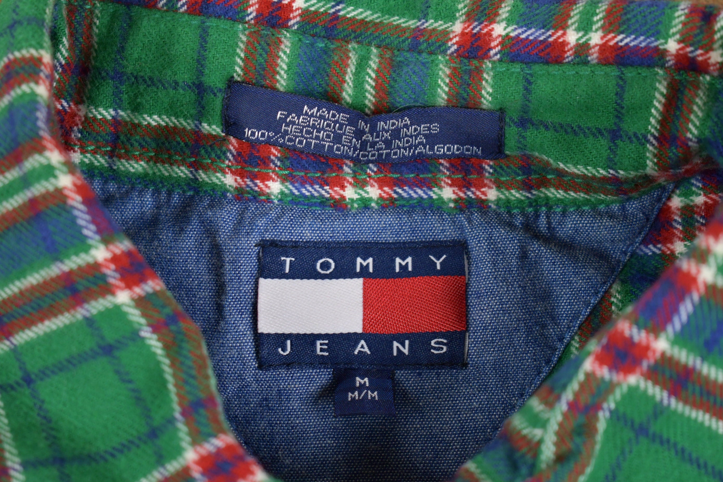 Vintage 1990's Tommy Jeans Button Up Shirt