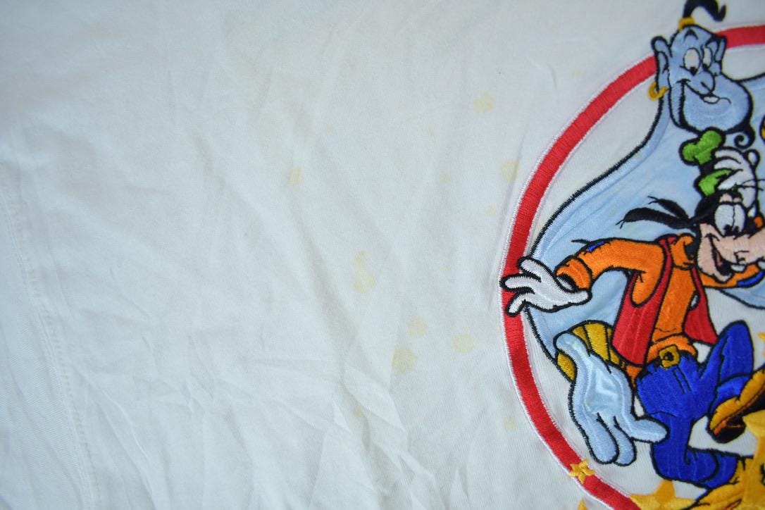 Vintage 1990s Walt Disney World Embroidered T-Shirt